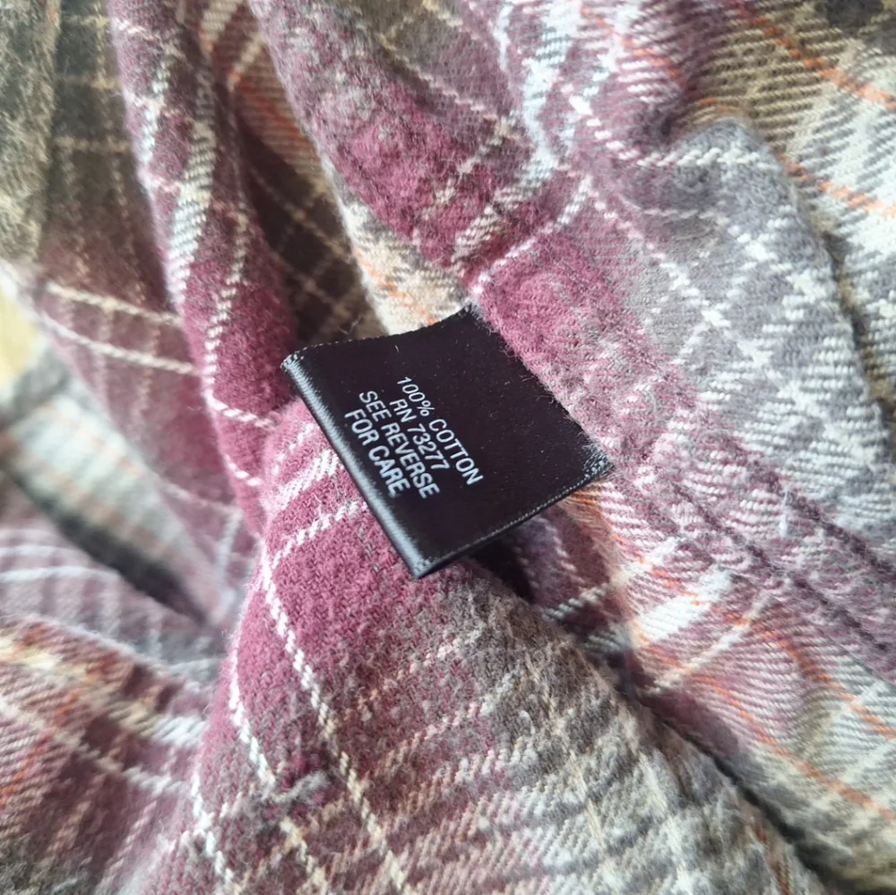 Croft&Barrow Plaid Flannel Size XL - Picture 5 of 10